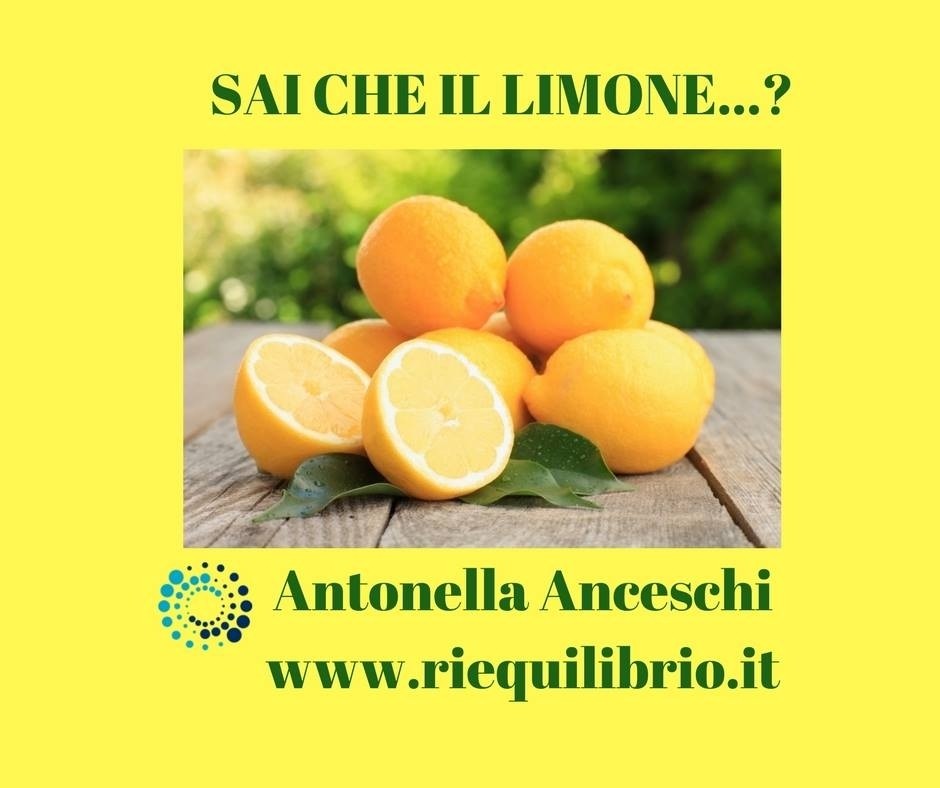 LE PROPRIETA' DEL SOLE GIALLO: IL LIMONE - NATUROPATA LIFE COACH ANTONELLA ANCESCHI - CARPI - MODENA - REGGIO - CONSULENZE ONLINE 