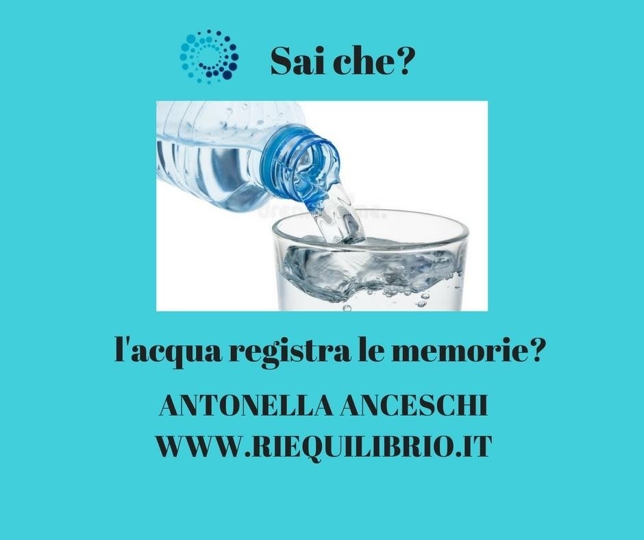 I MESSAGGI DELL'ACQUA - NATUROPATA LIFE COACH ANTONELLA ANCESCHI - CARPI - MODENA - REGGIO - CONSULENZE ONLINE 