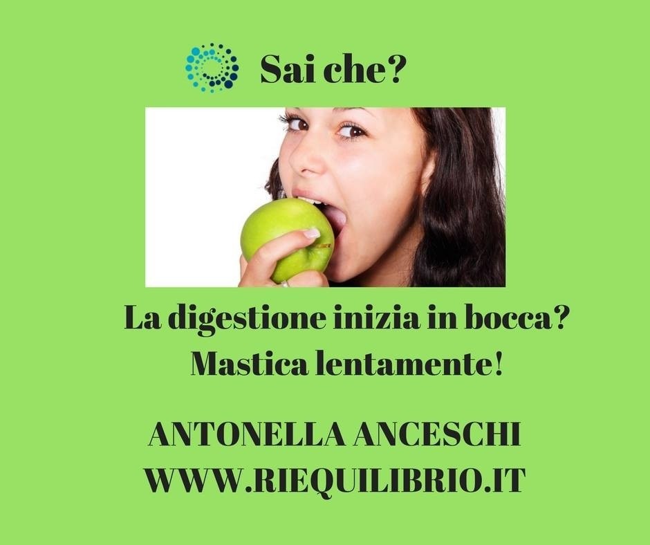 SAI CHE LA DIGESTIONE? - NATUROPATA LIFE COACH ANTONELLA ANCESCHI - CARPI - MODENA - REGGIO - CONSULENZE ONLINE 