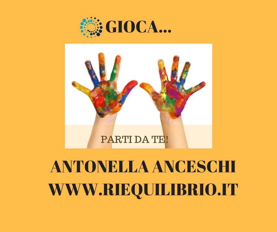 GIOCA:PARTI DA TE! - NATUROPATA LIFE COACH ANTONELLA ANCESCHI - CARPI - MODENA - REGGIO - CONSULENZE ONLINE 