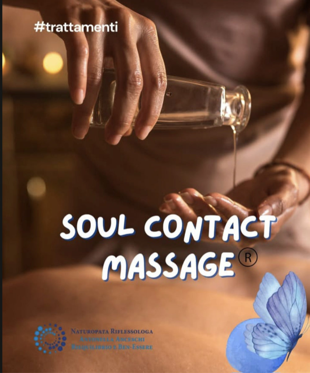 Operatrice Certificata  Soul Contact Massage® - Rilassamento e Distensione - NATUROPATA LIFE COACH ANTONELLA ANCESCHI - CARPI - MODENA - REGGIO - CONSULENZE ONLINE 